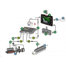 2Bravo 300S Computerkabel - 3 m Verlängerungskabel - Grau