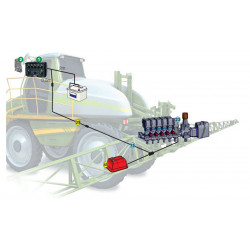 2Arag 5-teiliges Panel-Verlängerungskabel 3m