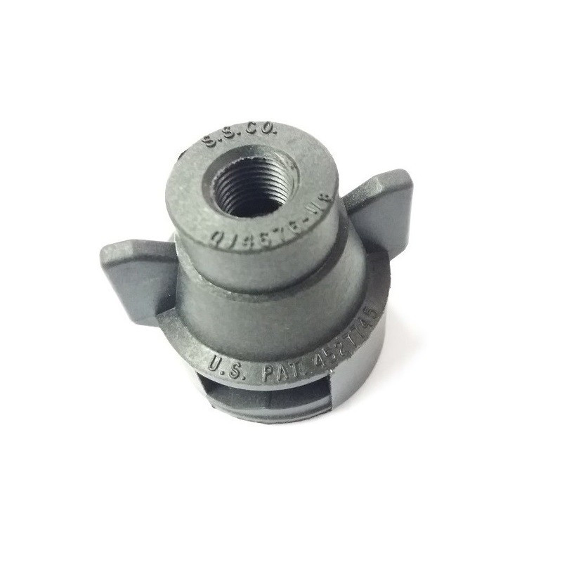 Cap with 1/8&quot; thread, QJ4676-1/8-NYR