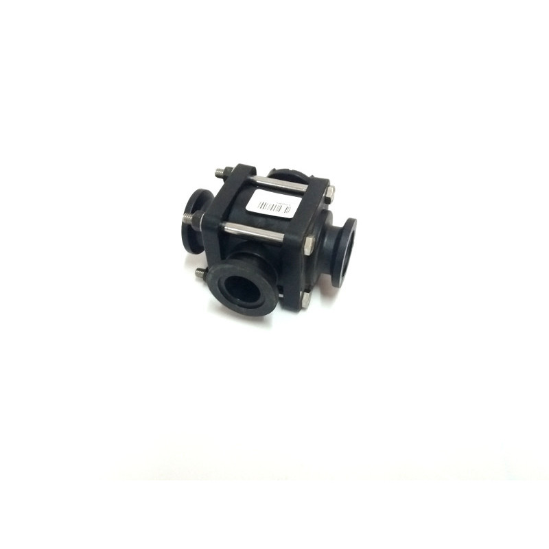 Banjo solenoid valve without motor, 1" flange, 3DR, MEV100BLXR1