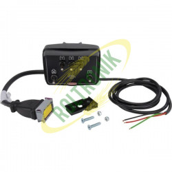 27-section water control panel