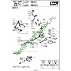 Shaft Udor Zeta 70, Kappa 55/65, 000274