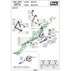 Zeta 70 pump head, UDOR, 1604B9