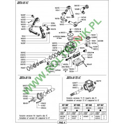 Zeta 85 UDOR pump cylinder, 020644