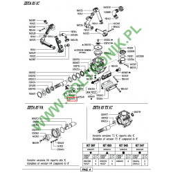 Pierścień segera sworznia tłoka pompy Udor Zeta 85/100, 150615