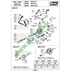 Udor Zeta 85/100/120 VA pump flange, 050179