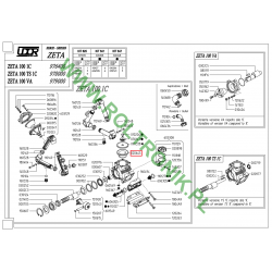 Udor Zeta 100 pump bushing, 020645