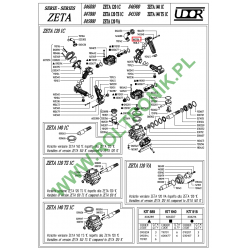 2Kolektor, łącznik pompy Zeta 120, 140 UDOR