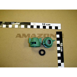 Bajonettkappe SW 10 (grün) mit Dichtung ZF333, Amazone