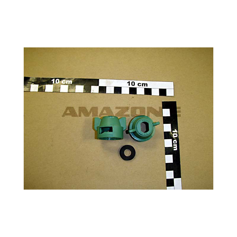 Bajonettkappe SW 10 (grün) mit Dichtung ZF333, Amazone