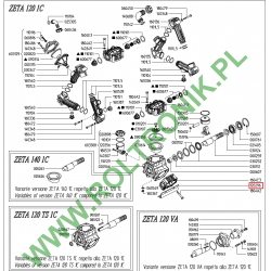 Udor Zeta 120/140 pump foot, 120296, UD120296