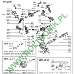 2Udor Zeta 140 1C Pumpenwelle