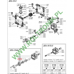 Udor Zeta 170 MI-1&quot; Pumpenwellenstützring, 153409