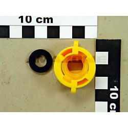 2Bayonetkappe SW 8 (gelb) with Dichtung ZF425