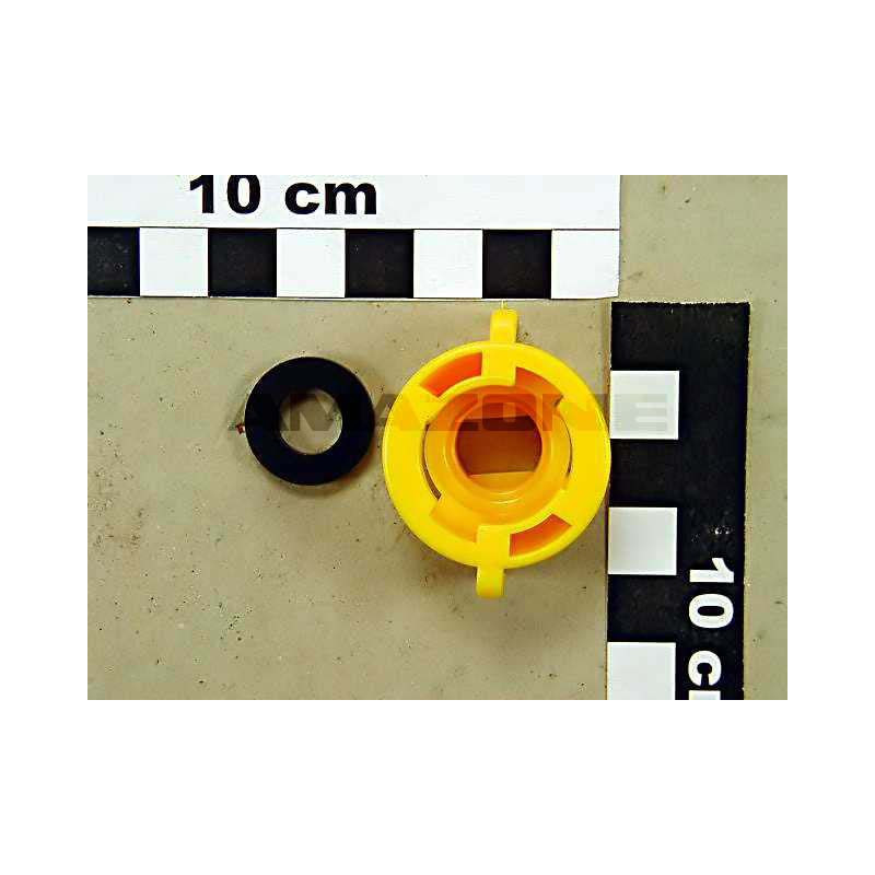 Bayonetkappe SW 8 (gelb) with Dichtung ZF425, Amazone