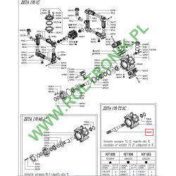 2Udor Zeta 170/260 TS 2C Pumpenwelle