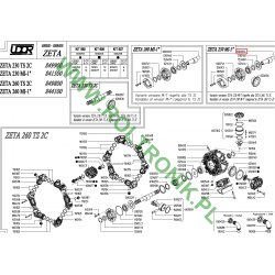 2Udor Zeta 230 MI-1&quot; Pumpenwelle