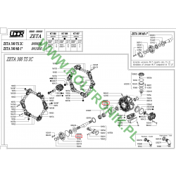 2Ball bearing  Udor Zeta 300 TS 2C