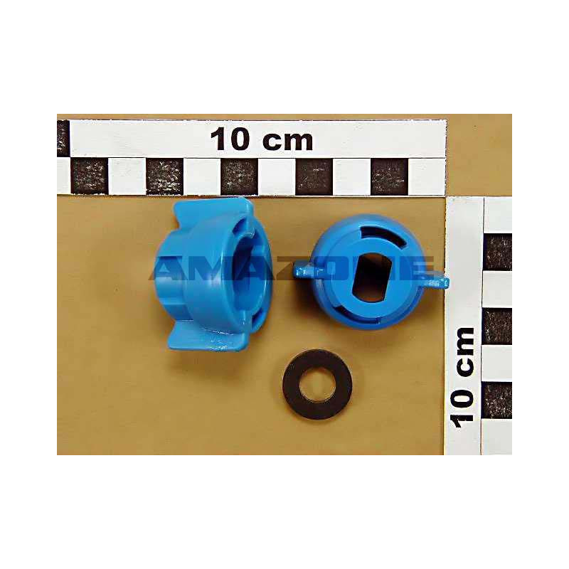 Bayonetkappe SW 8 (blue) with Dichtung ZF491, Amazone