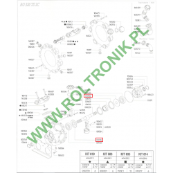 Zeta/RO/Beta/Omega Udor Pumpenwellenring, 030102