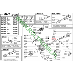 2Pumpenwelle Udor Zeta 70, Kappa 55/65