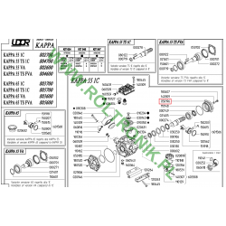 Udor Kappa 55/65 Pumpenflansch, 050196, UD050196