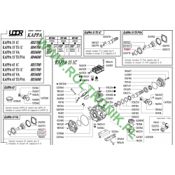 2Udor Kappa 55/65 VA Pumpenlager