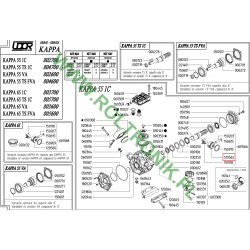 2Udor Kappa 55 Pumpenkolben