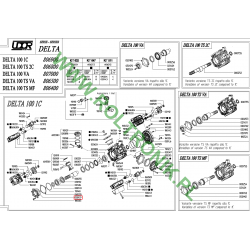 2Udor Delta 100 1C Pumpenflansch, 0501E9