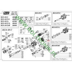 Udor Delta 100 1C Pumpenflansch, 0501L6