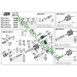 Udor Delta 100 TS VA Pumpenflansch, 0501M2