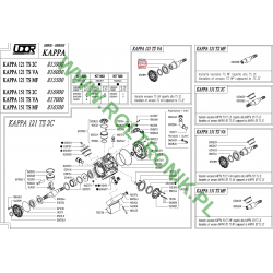 Udor Kappa 121 TS VA Pumpenlager, 021403