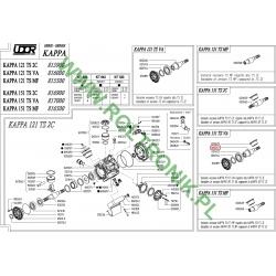 2Udor Kappa 151 TS VA Pumpenwelle