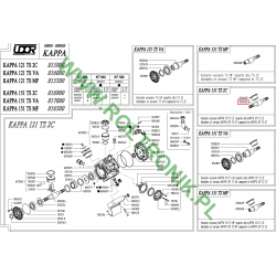 2Udor Kappa 151 TS 2C Pumpenwelle