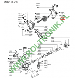 Suction manifold Udor Omega 135/139, 160132