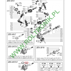 2Udor Zeta 140 TS 1C Pumpenwelle