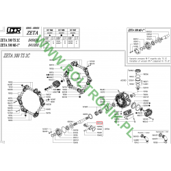 2Pleuelstange der Pumpe Udor Zeta 300