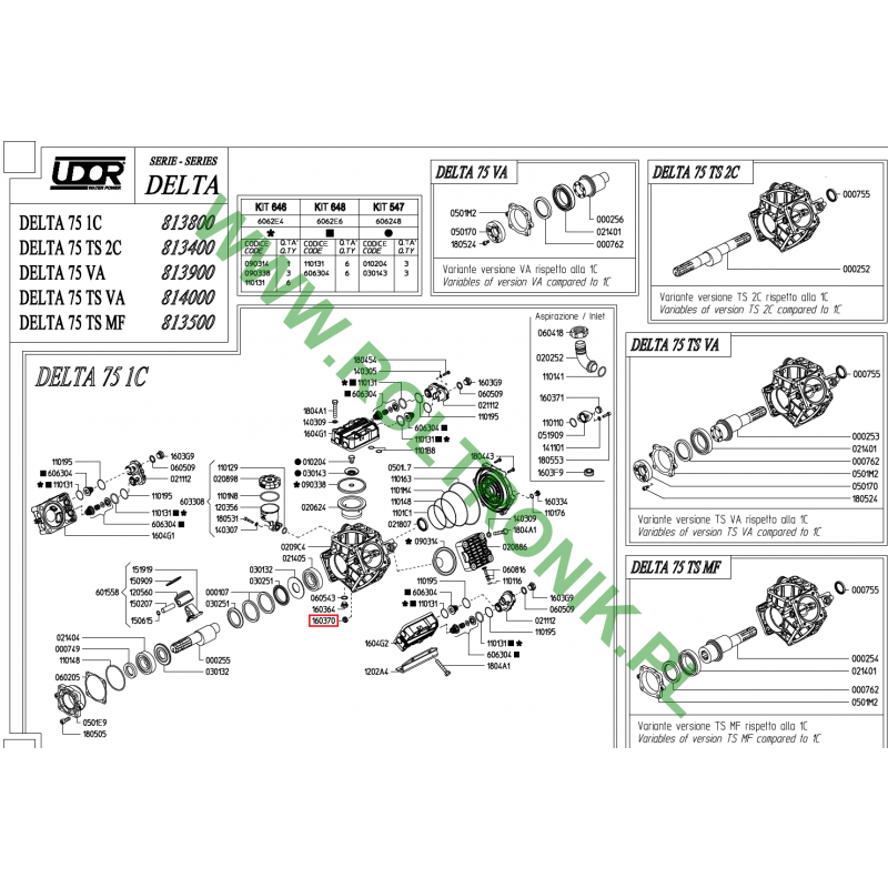 3/8" M-Stecker für Udor Delta 75 Pumpe, 160370