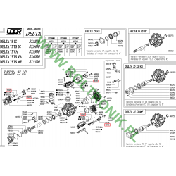 2O-Ring D.29 des Ventilsitzes der Udor Delta 75 Pumpe