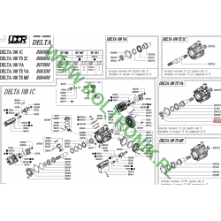 Udor Delta 100 TS VA Pumpenflansch, 180524