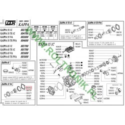 Udor Kappa 55 VA/TS FVA Pumpenflansch, 050102