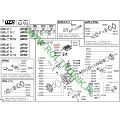 2Udor Kappa 55/65 Pumpenkopf