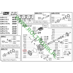 2Udor Kappa 55/65 Pumpengehäusedeckel