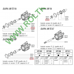 Udor Kappa 100 TS VA Pumpenflansch, 050169