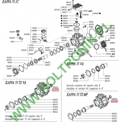 Crankase Udor Kappa 75, 020930