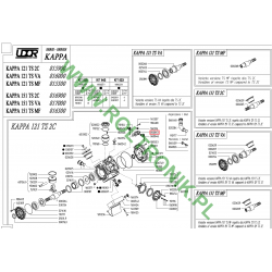 2Flansch 3/4" M - 3/8" F für Udor Delta 125 Pumpe