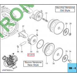 Annovi Reverberi 180 BP Pumpenkolben, 750121