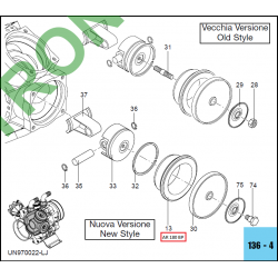 Annovi Reverberi 180 BP Pumpenkolbenhülse, 750111