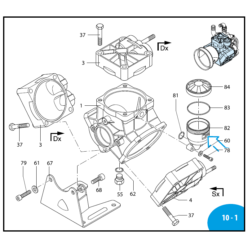 Roter Ölbehälterdeckel für Annovi Reverberi 115/135 BP Pumpe, 1040324
