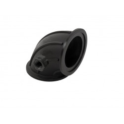 Kolanko wzmacniane Banjo kołnierz 3" z wyjściem na manometr 1/4"